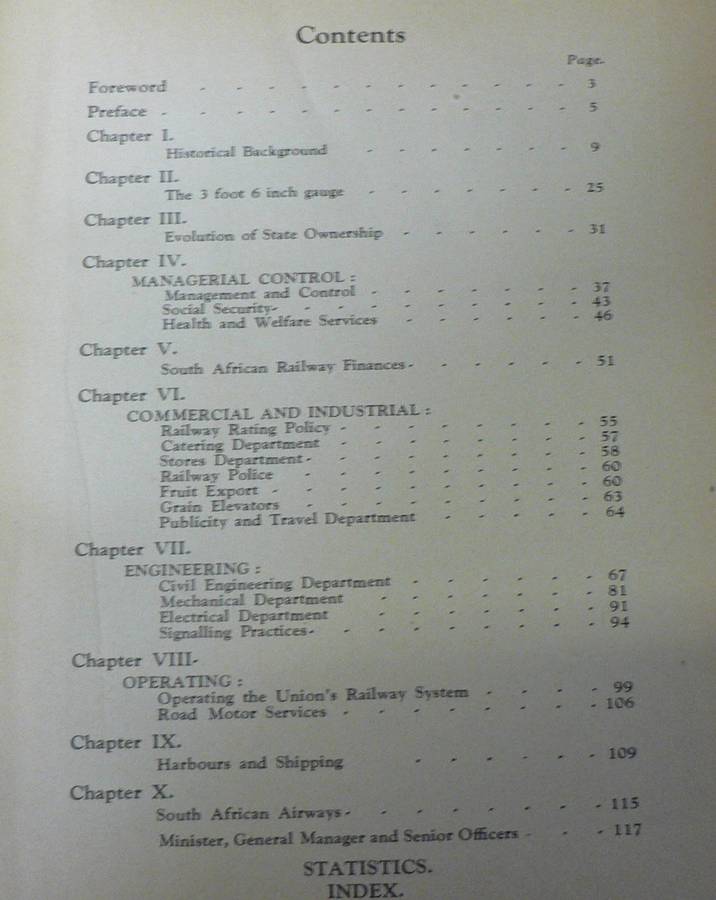 The South African Railways history, scope and organisation