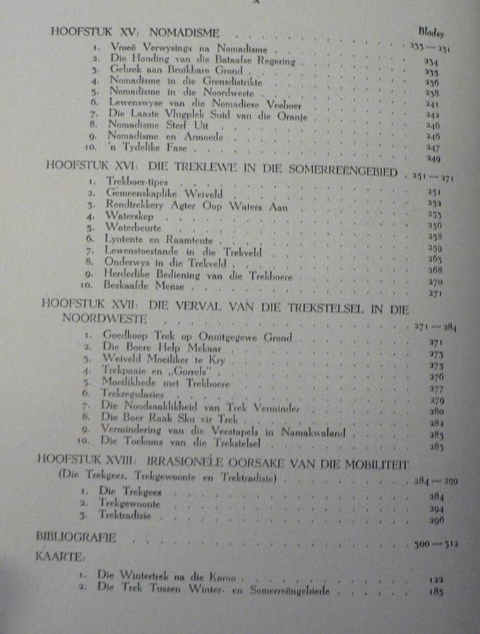 Ons Geskiedenis-serie: Trek deur Dr. P.J. vd Merwe (alles oor die verskillende tipes Trekboere)