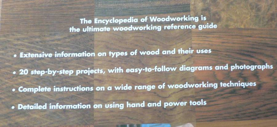Encyclopedia of Woodworking by Alan and gill Bridgewater (woodworking)