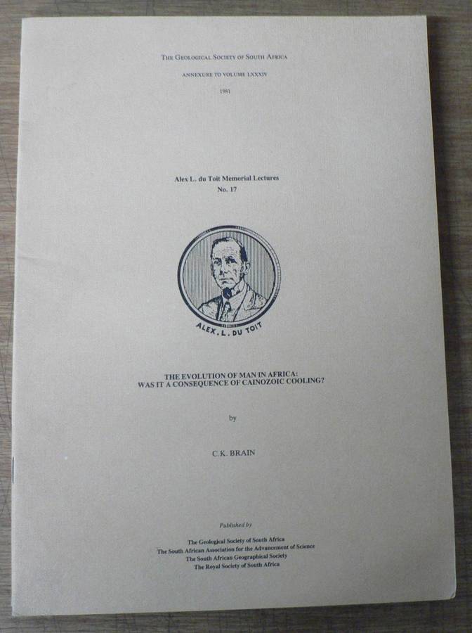 4 X scarce SA Geology ( Alex L. du Toit memorial lectures)