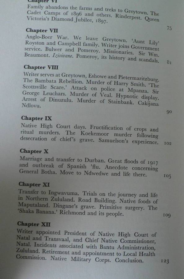 A Natal  family looks back by H.C. Lugg (KZN history)