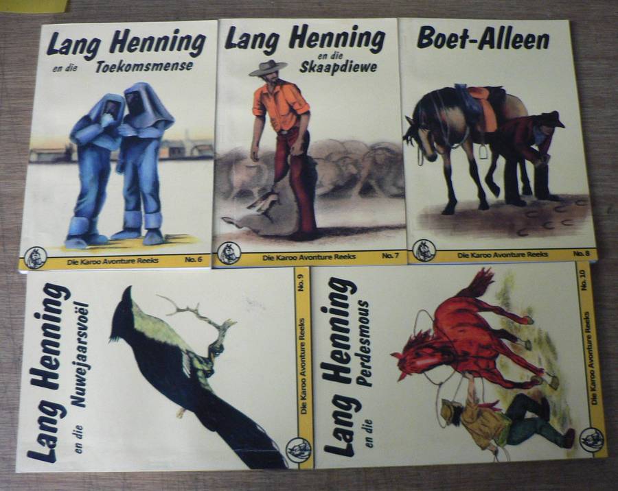 18 x Lang Henning reeks boekies deur Mary Sadler(groot winskoop)