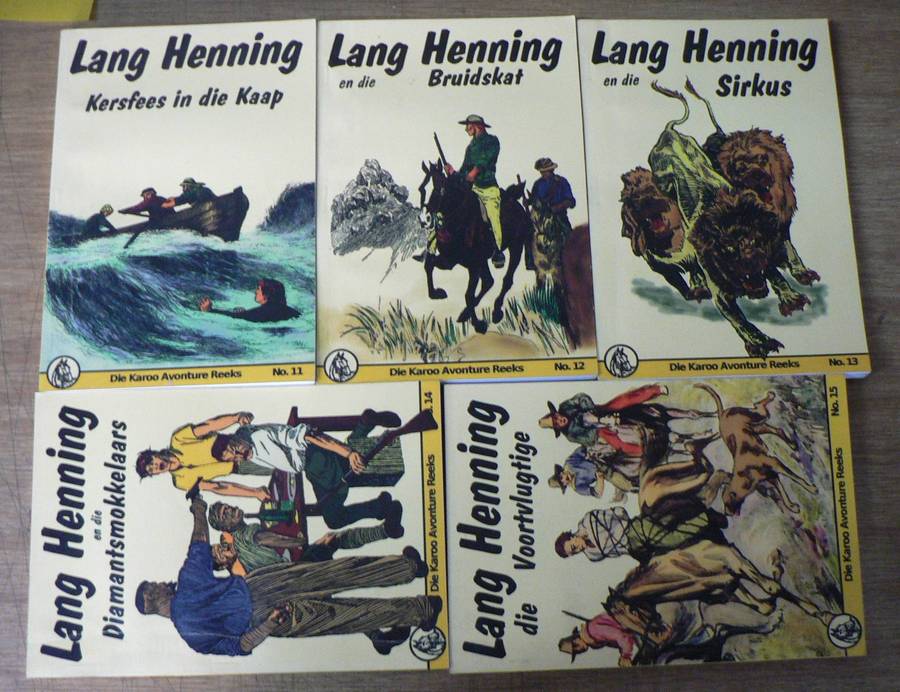 18 x Lang Henning reeks boekies deur Mary Sadler(groot winskoop)
