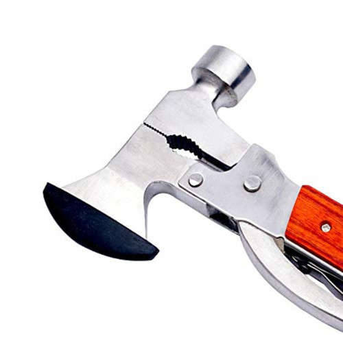 Stainless Steel Outdoor Multi-Function Camping Survival Hammer Portable Hammer Multi-Purpose Tool St