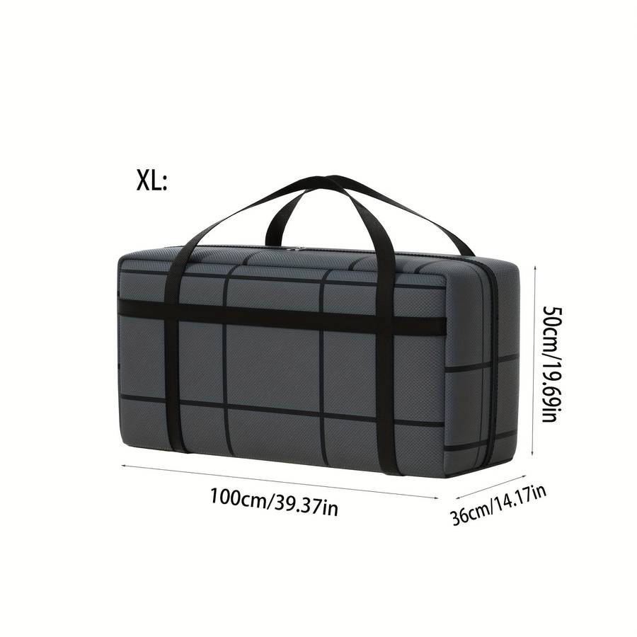 1 Extra Large Capacity Foldable Storage Bag - Durable Scratch-Resistant Clothing And Bedding Contain