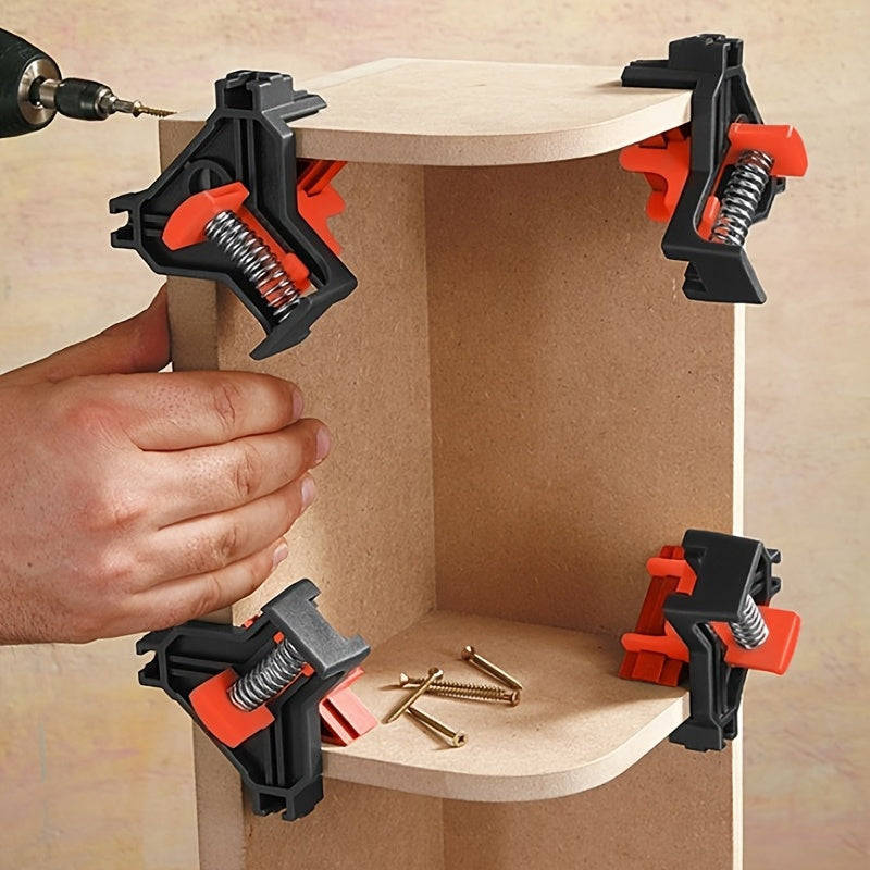 Plastic Angle Clamps - 90° for Framing and Woodworking