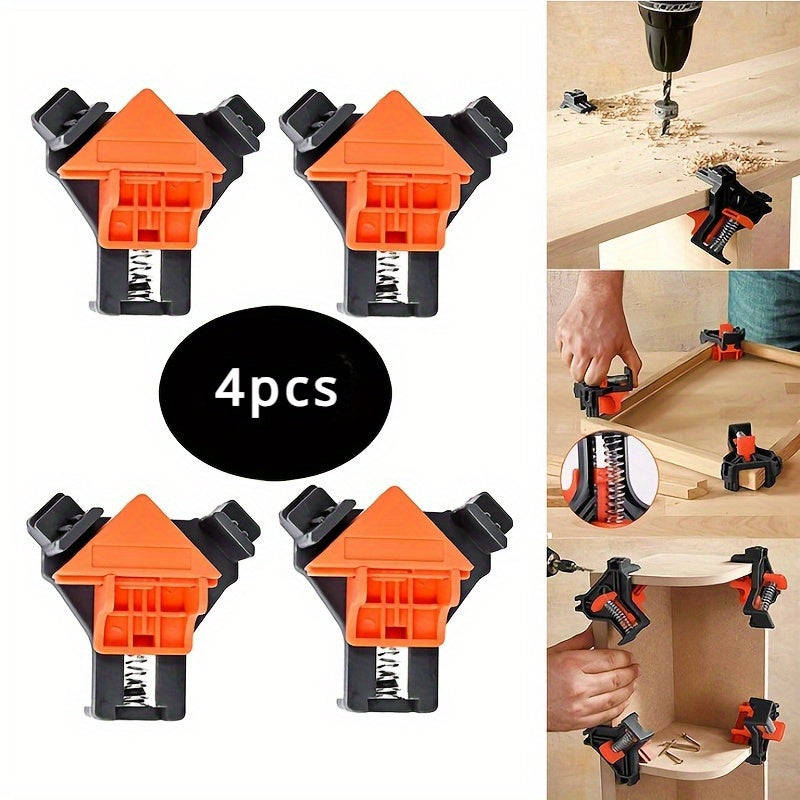 Plastic Angle Clamps - 90° for Framing and Woodworking