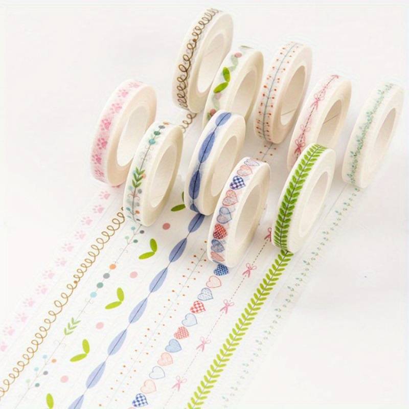 10m Long Chic Washi Tape Roll