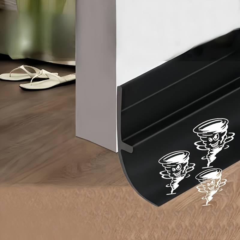 1pc PVC Door Seal Strip - Windproof