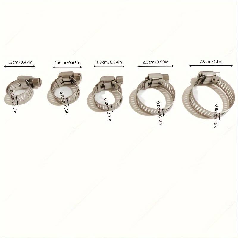 304 Stainless Steel Hose Clamps Set