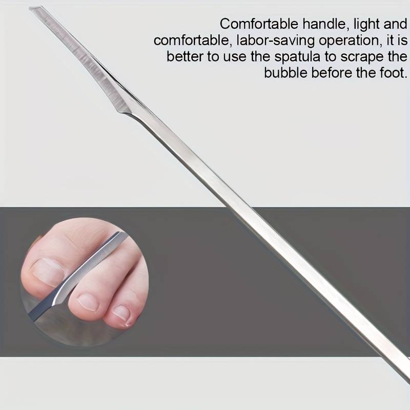 Stainless Steel Pedicure Knife - Professional Foot File For Callus Removal