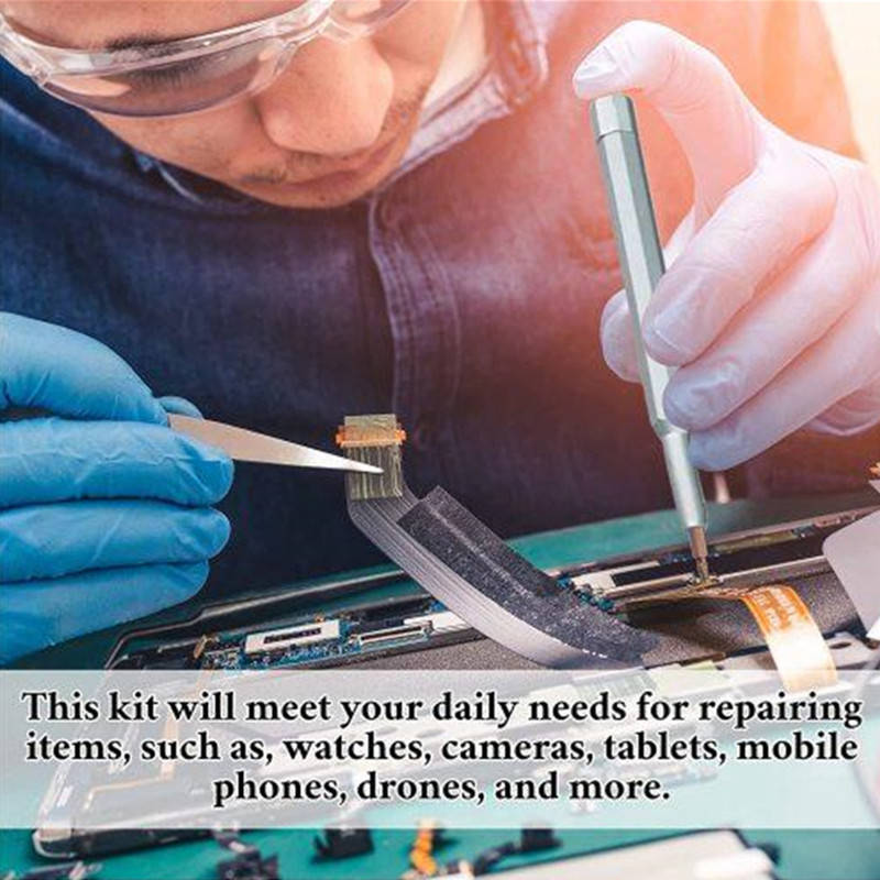 24 in 1 Magnetic Precision Screwdriver Set Electronic Glasses and Watch Repair Tool Kit