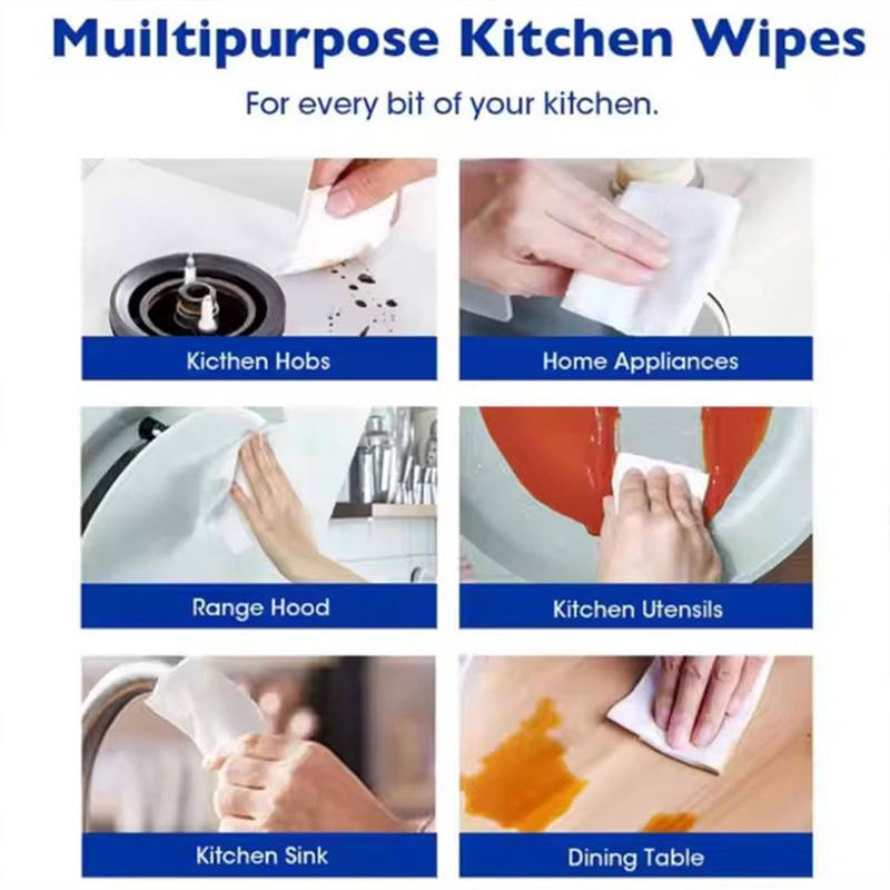 80-Piece Multi-Purpose Kitchen Cleaning Wipes