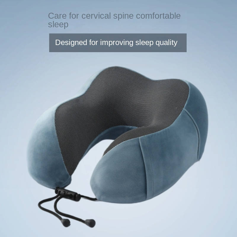 1 PC Ergonomic U Shape Memory Foam Travel Neck Pillow