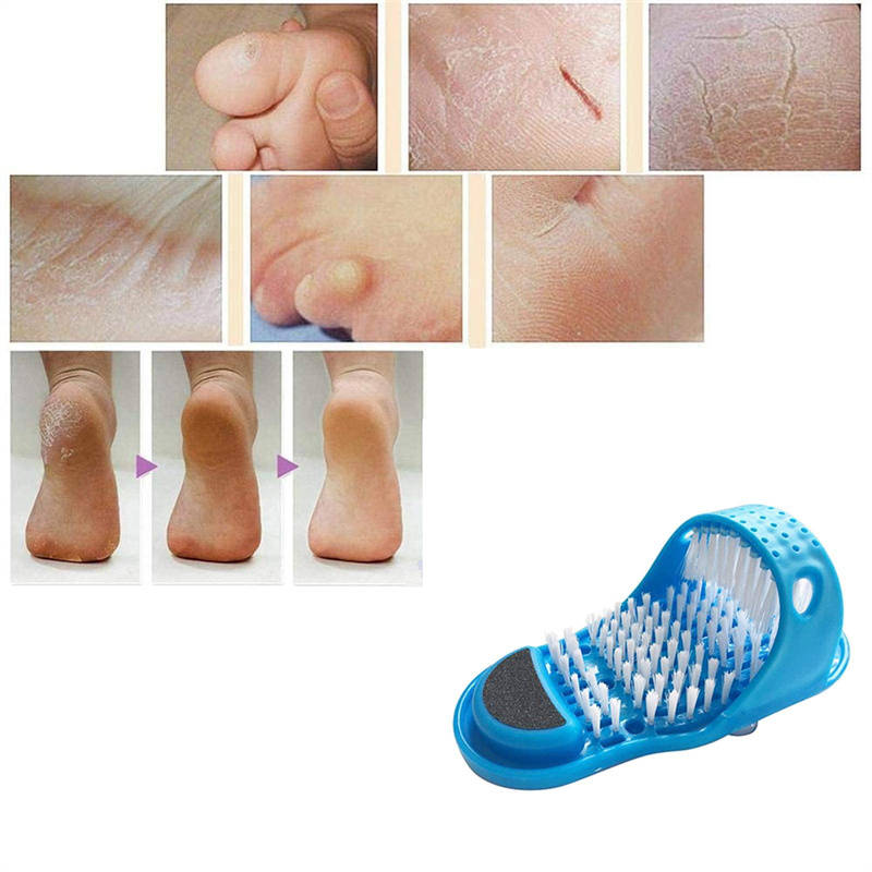 Foot Cleaning Brush Foot Brush for Washing Machine Shower Spa Massager Slippers