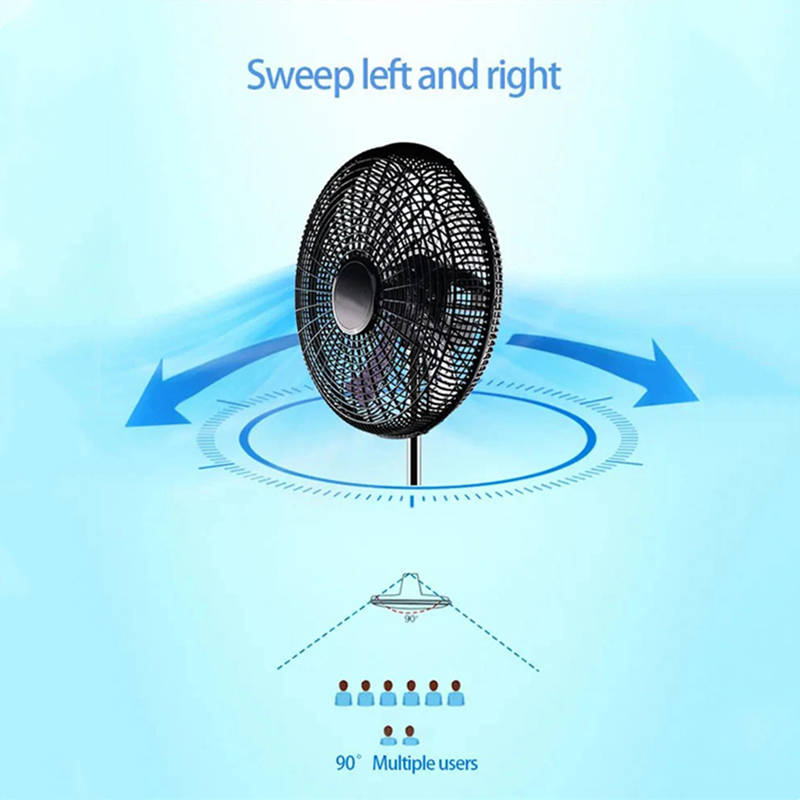 High Speed Stand Fan 18 Inch Electric Pedestal Fan