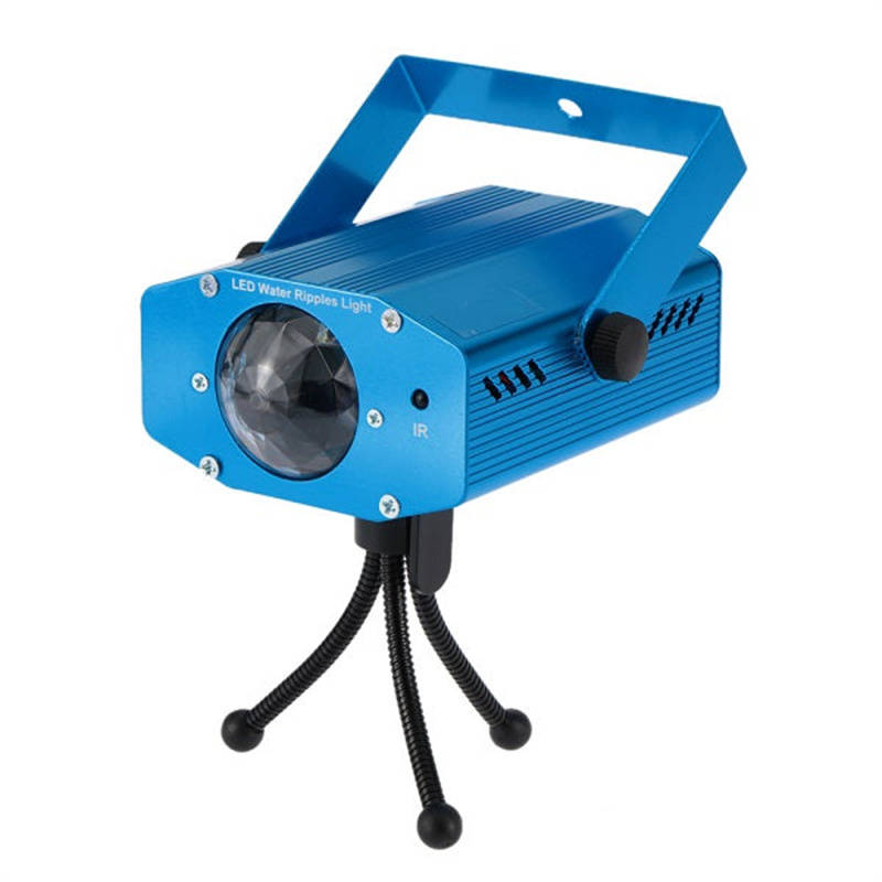 Three Color Water Ripple LED Stage Light with Remote Control 220V