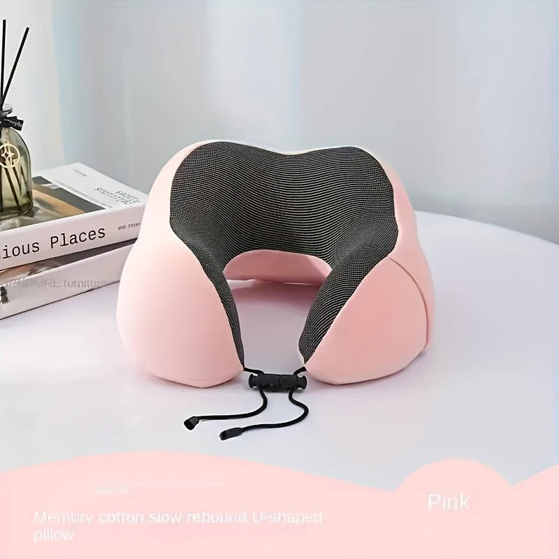 1 PC Ergonomic U Shape Memory Foam Travel Neck Pillow