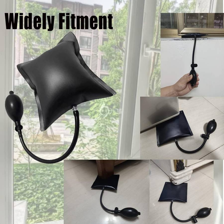 Multi-function Air Wedge Pump - Adjustable Inflatable Shim Bag for Car Leveling and Alignment, Great