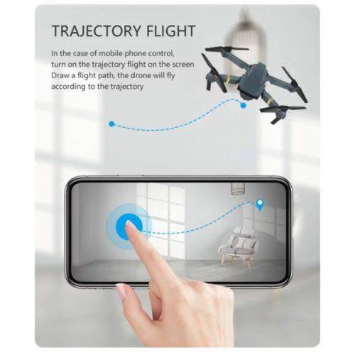 Quadcopter drone with aerial photography function