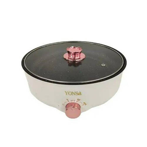 Multifunctional Tempered Glass Cover High Quality Electric Hard Kitchen Frying Pan Cooking Pot
