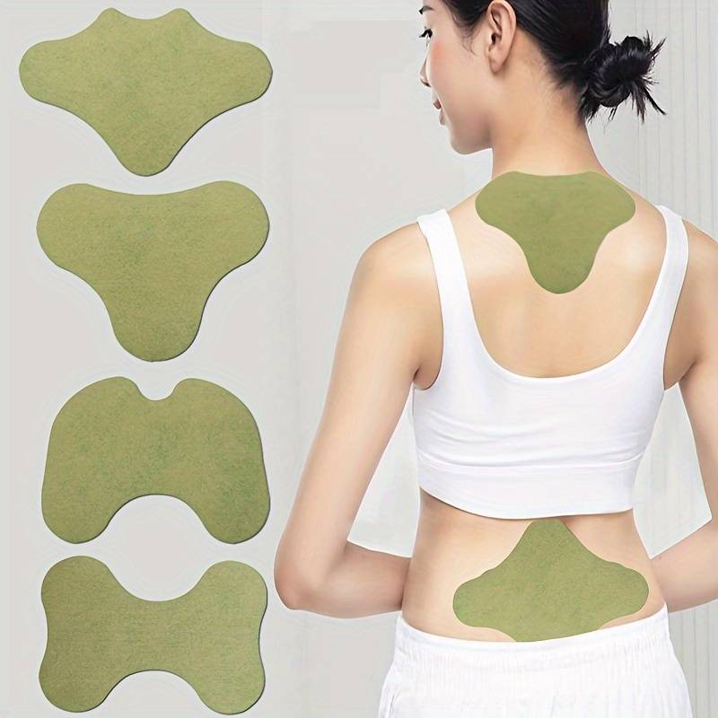 200 Ginger Heat Patches - 4 Unique Shapes 50 Pieces