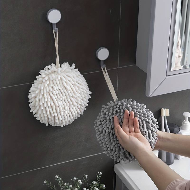 Chenille Towel Hanging Ring Kitchen Towel