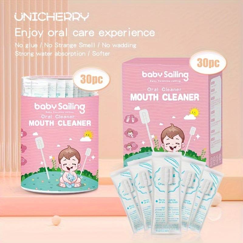 30-Pack Disposable Oral Cleaning Toothbrushes