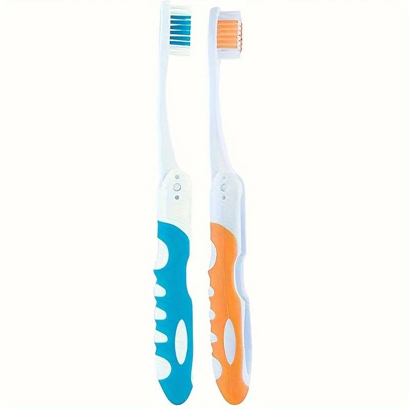 6-Piece Portable Folding Toothbrush
