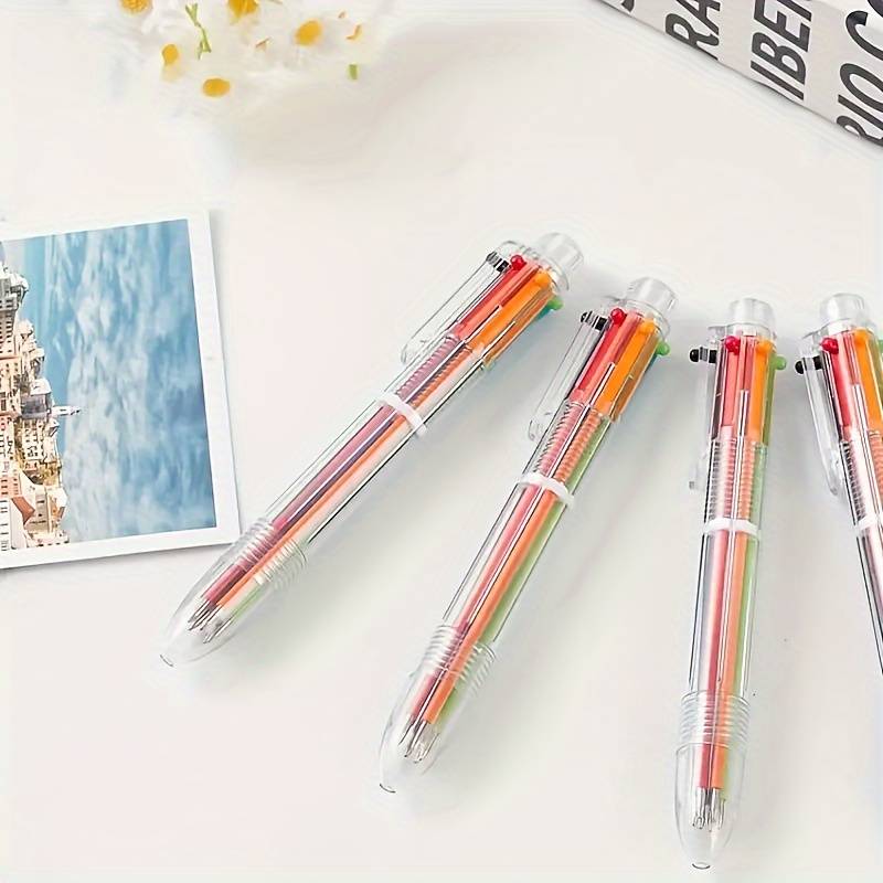 1 Clear Ballpoint Pen