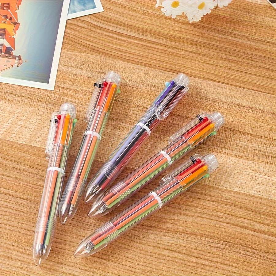 1 Clear Ballpoint Pen