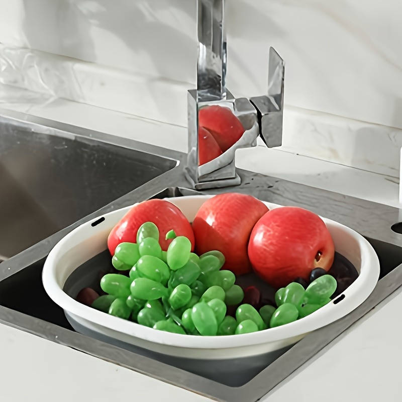 3 Pack Collapsible Plastic Basins - Multi-Purpose