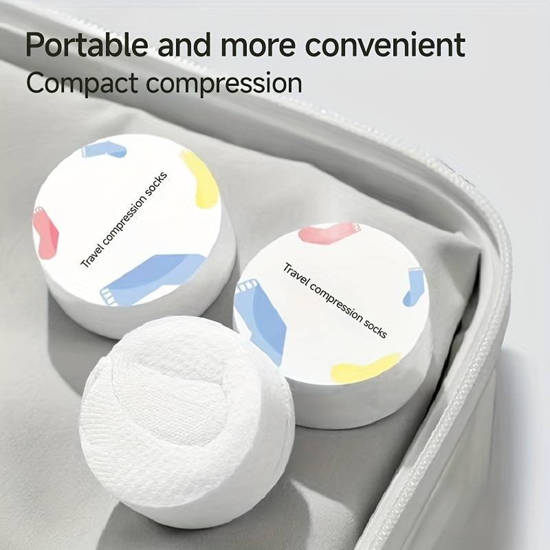 10 Pairs Of Unisex Disposable Quick Dry Travel Socks
