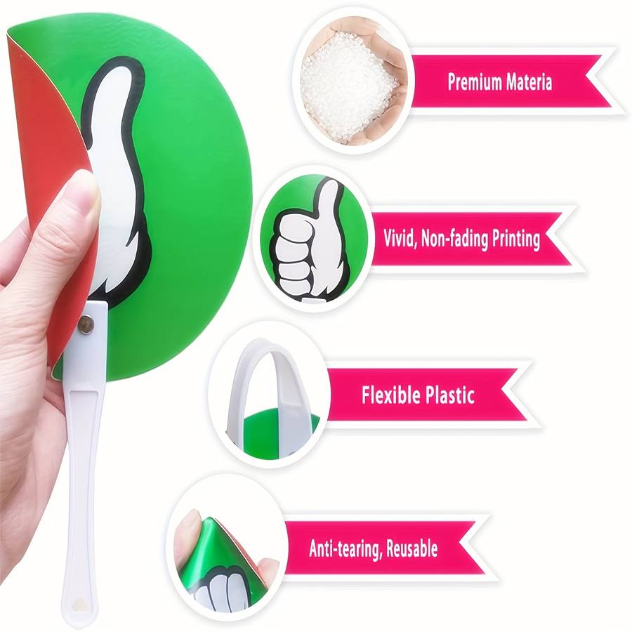 30-Pack Double-Sided Yes Or No Voting Pads