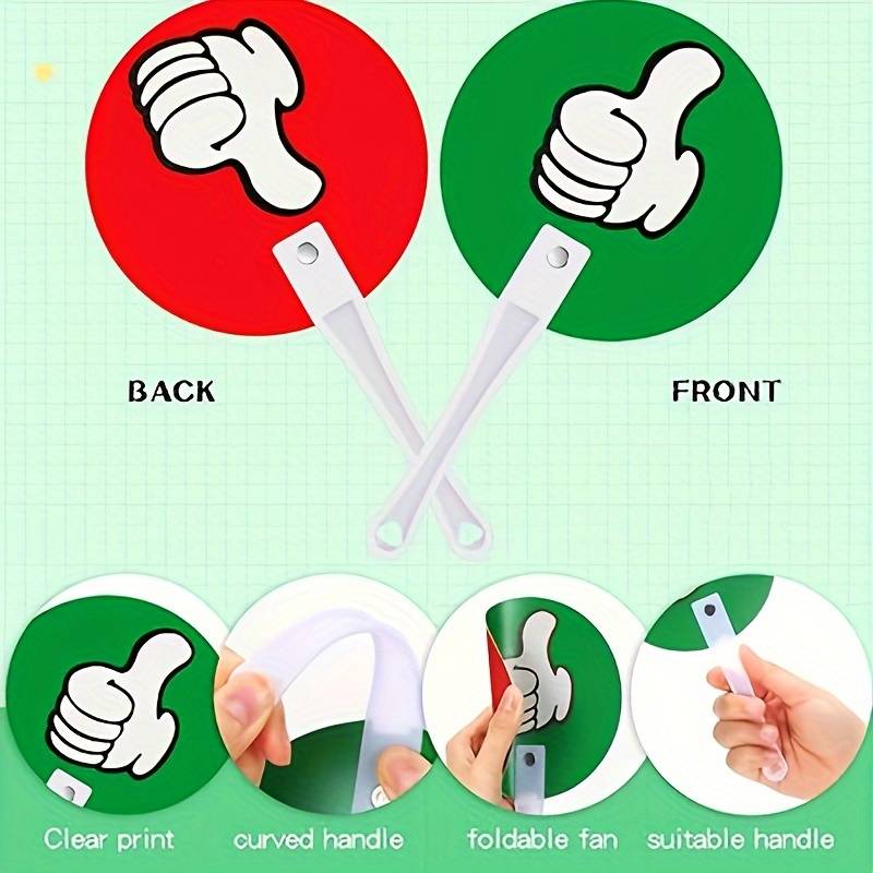 30-Pack Double-Sided Yes Or No Voting Pads