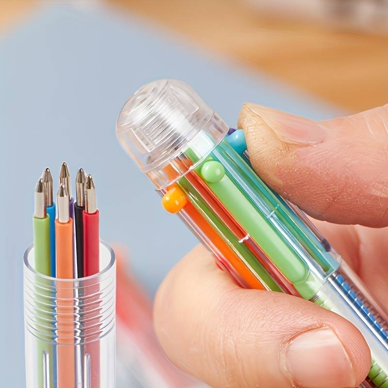 1 Clear Ballpoint Pen
