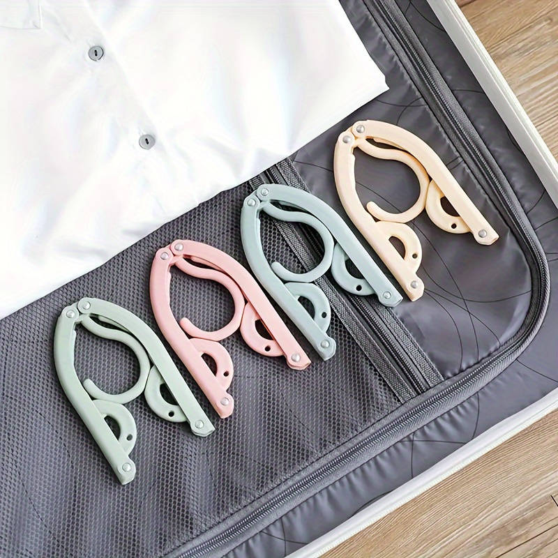 10 Pieces Portable Folding Travel Hangers