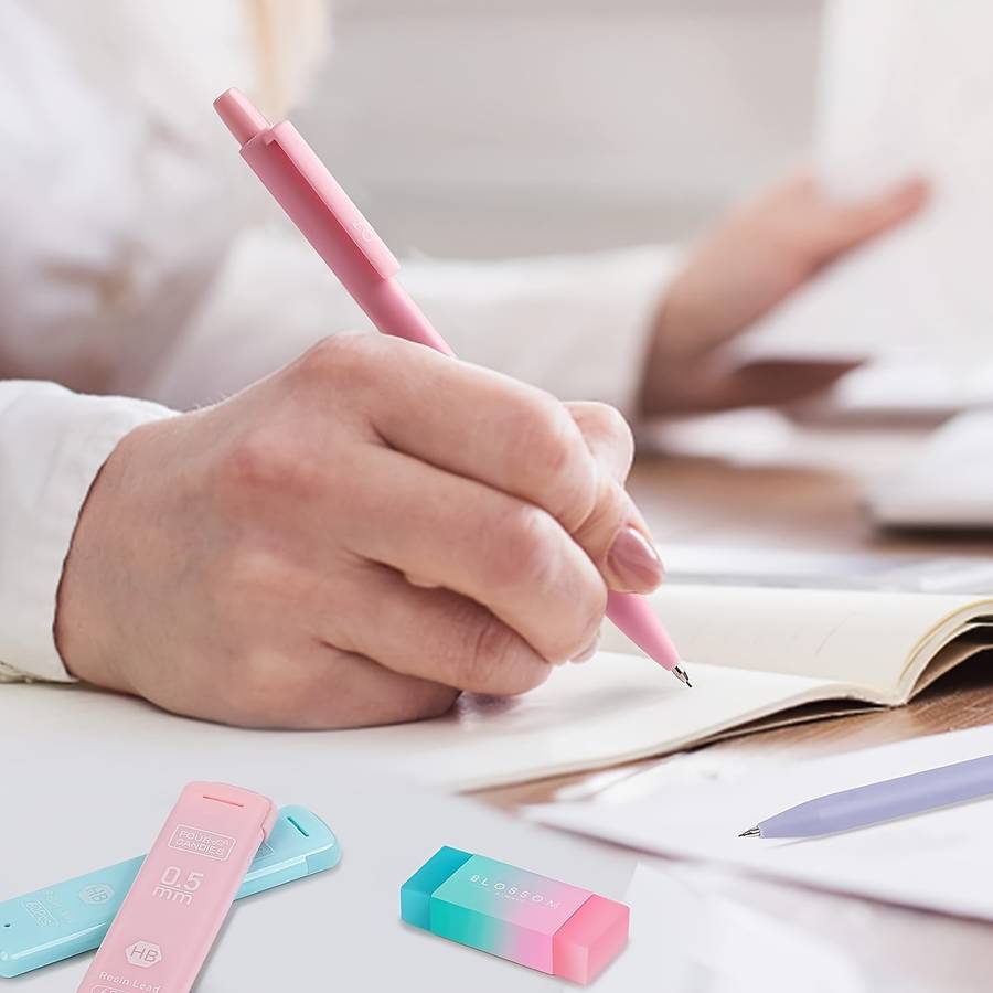 Cute Mechanical Pencil Set 6 Pieces