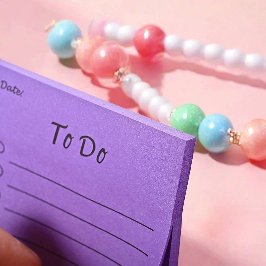 4-Pack Of Sticky Notes In Assorted Colors