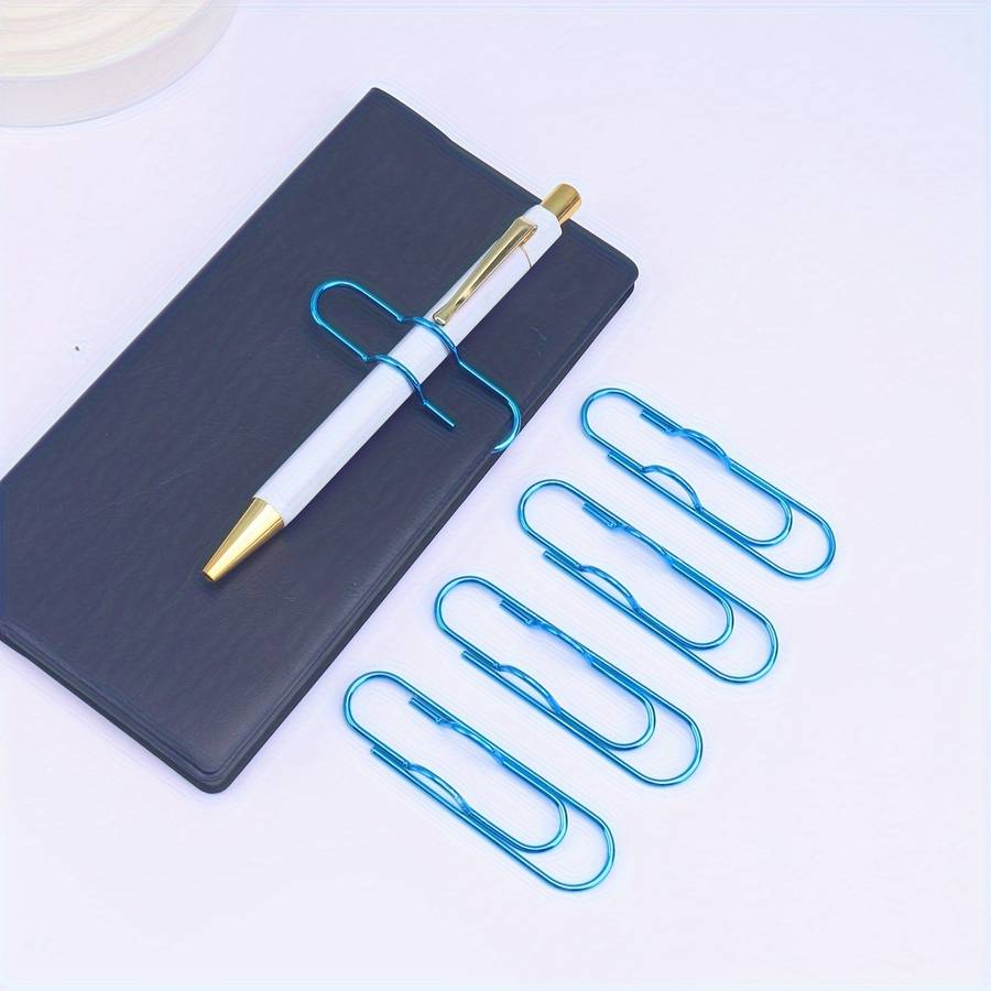 5Pcs Metal Pen Holder Simple And Portable