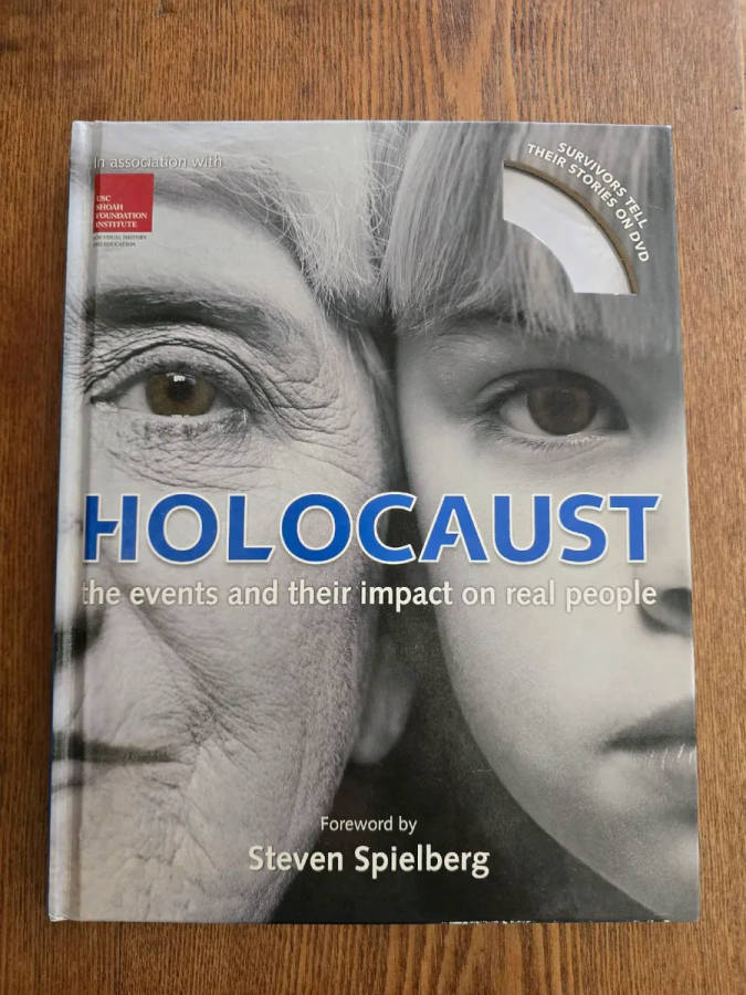 Holocaust: The events and their impact on real people, Angela Gluck Wood, Foreword by Steven Spielbe