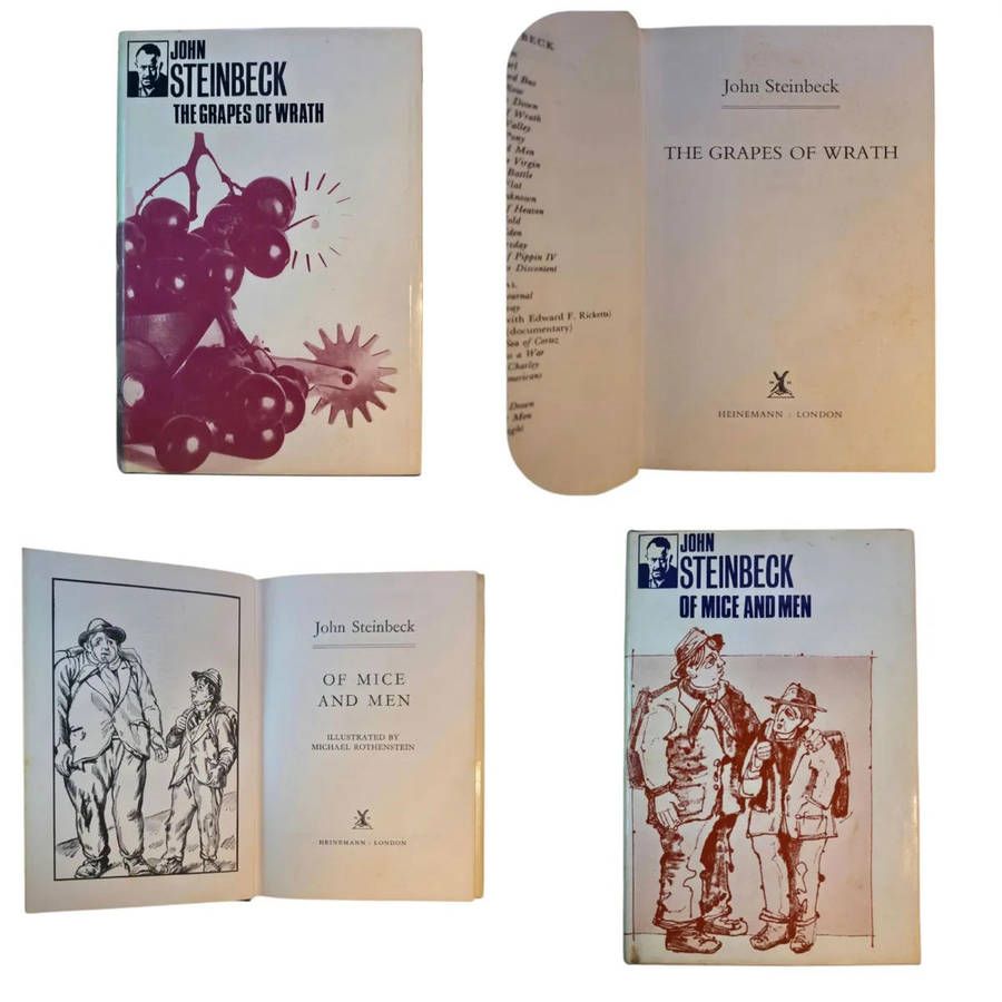 Of Mice and Men & Grapes of Wrath - John Steinbeck (Bundle)