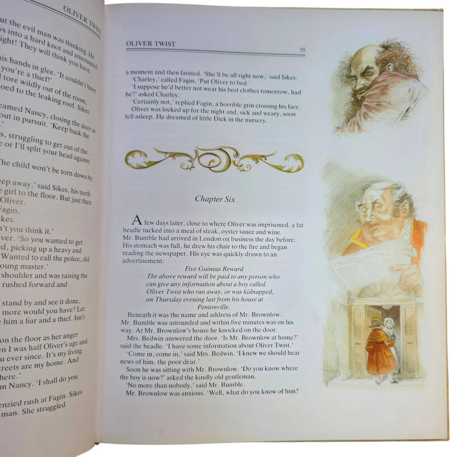 Oliver Twist (Illustrated Edition) - Charles Dickens