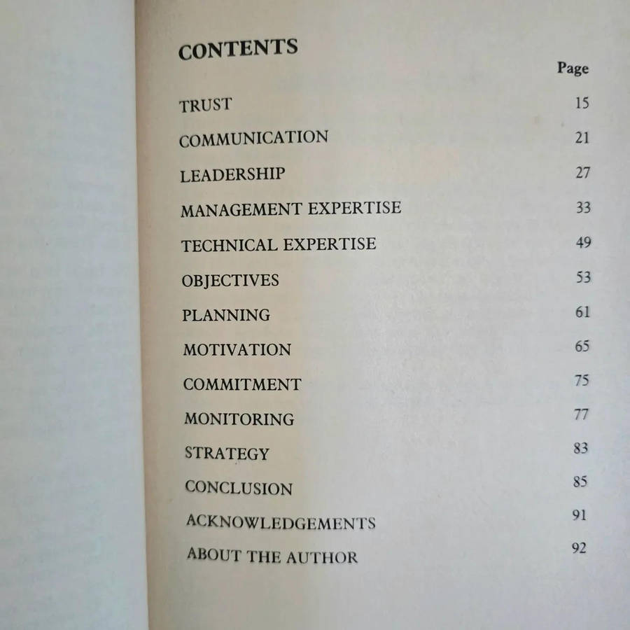 The link to success - Peter Charles