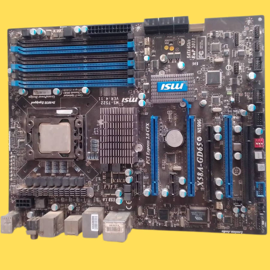 MSI MS-7522 (X58 Pro, Ver 4.11) Motherboard + Intel Xeon W3505 CPU