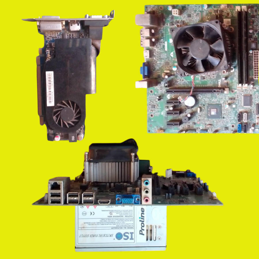 Intel i5-2400 Bundle + GT 350 GPU  Motherboard, RAM, PSU Included.