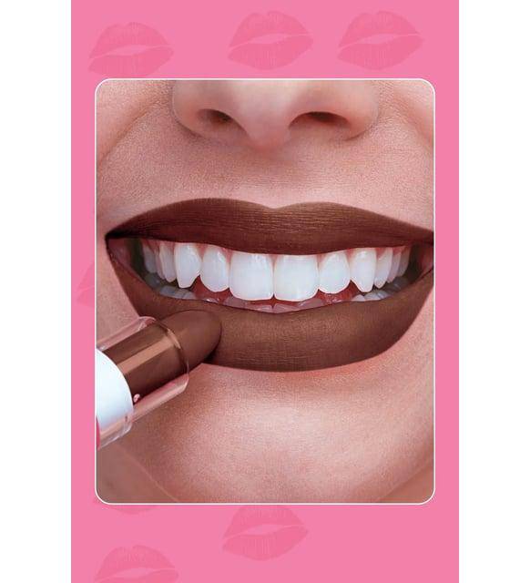 Avon Color Trend Kiss Matte Lipstick (Classic Brown)