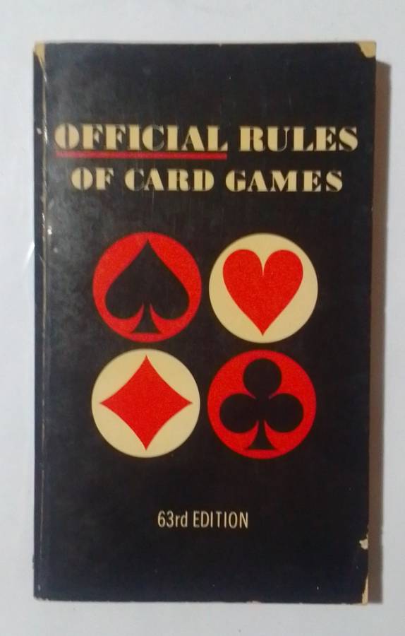Official rules of card games 63rd edition-By: The united states playing card company