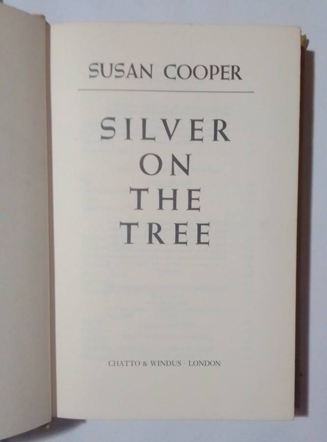 Silver on the tree-By: Susan Cooper