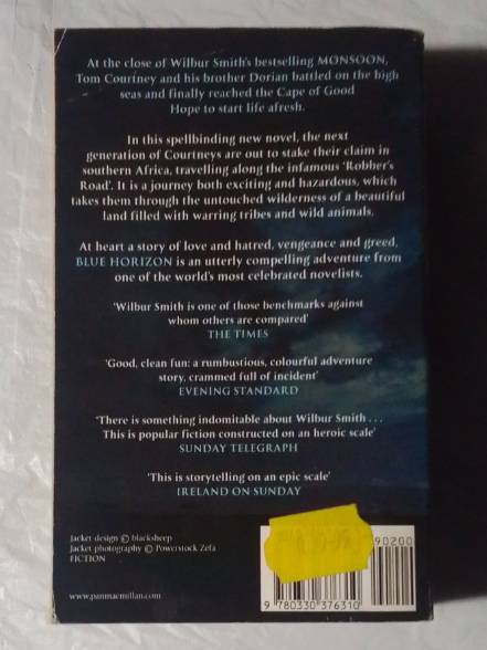 Blue horizon-By: Wilbur Smith